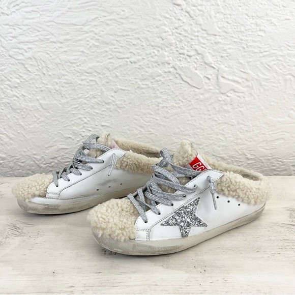 Golden Goose Super Star Sabot Sneakers Shearling Private Limited Edition 39 9 - Picture 4 of 13